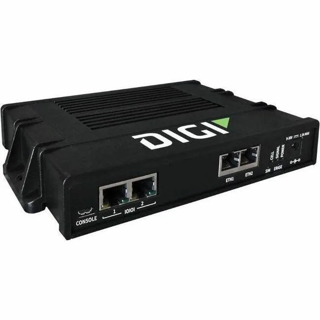 Digi International Digi International Connect EZ 2 2-Port Serial Server Kit DIN Rail 12V Power — product photo