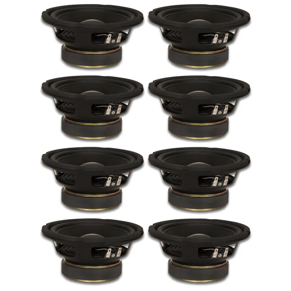 Goldwood Sound, Inc. Goldwood Sound GW-6024 6.5" PA speaker 8-pack 170W 4ohm — product photo