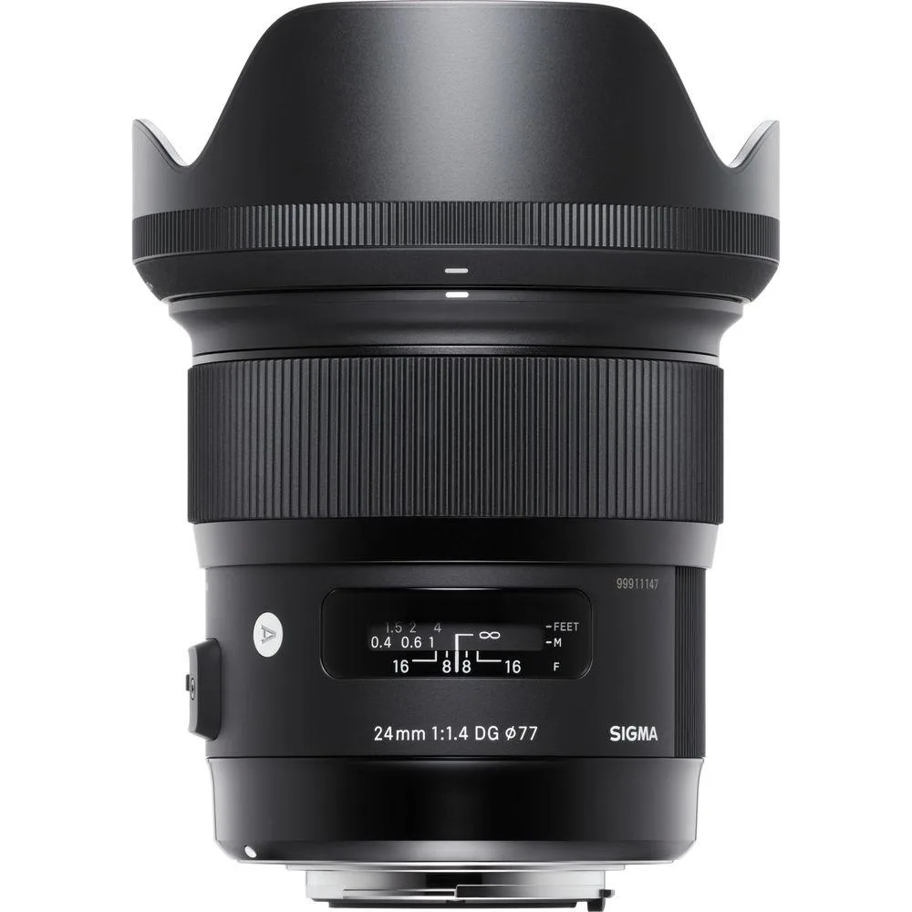 SIGMA SIGMA 24mm f/1.4 DG HSM Art Sony E 401965 camera lens — product photo