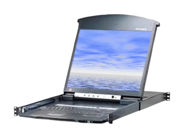 ATEN ATEN KL1508AiN 8-Port 19in Dual Rail LCD KVM Switch — product photo