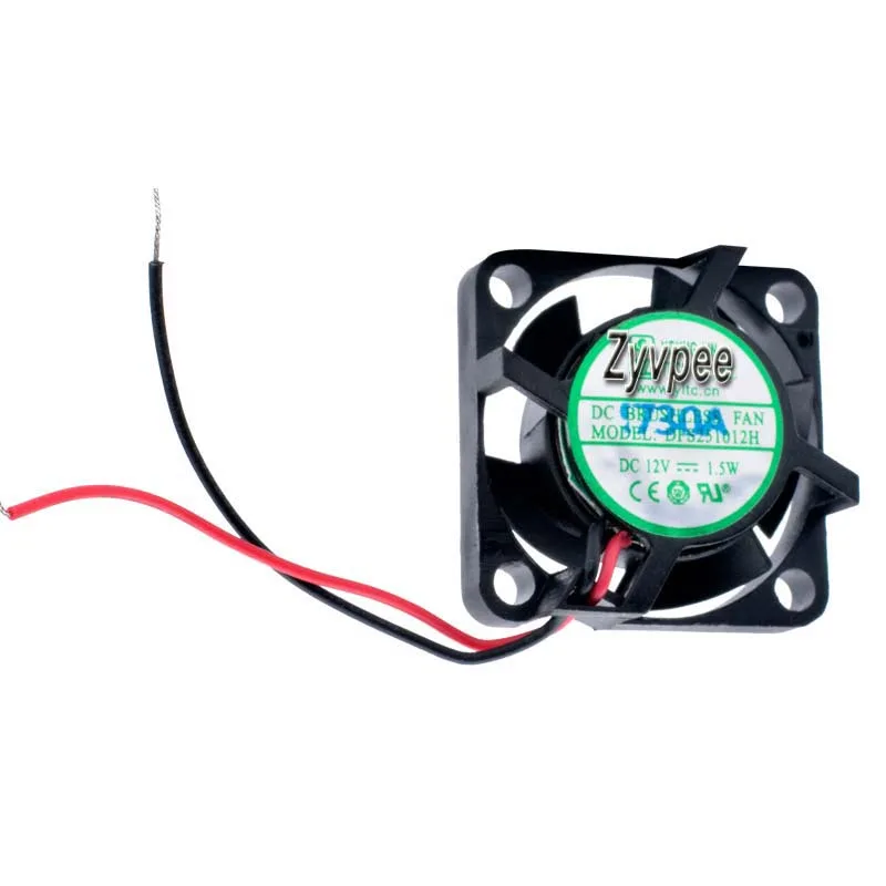Zyvpee Zyvpee DFS251012H 25mm 12V 1.5W case fan — product photo