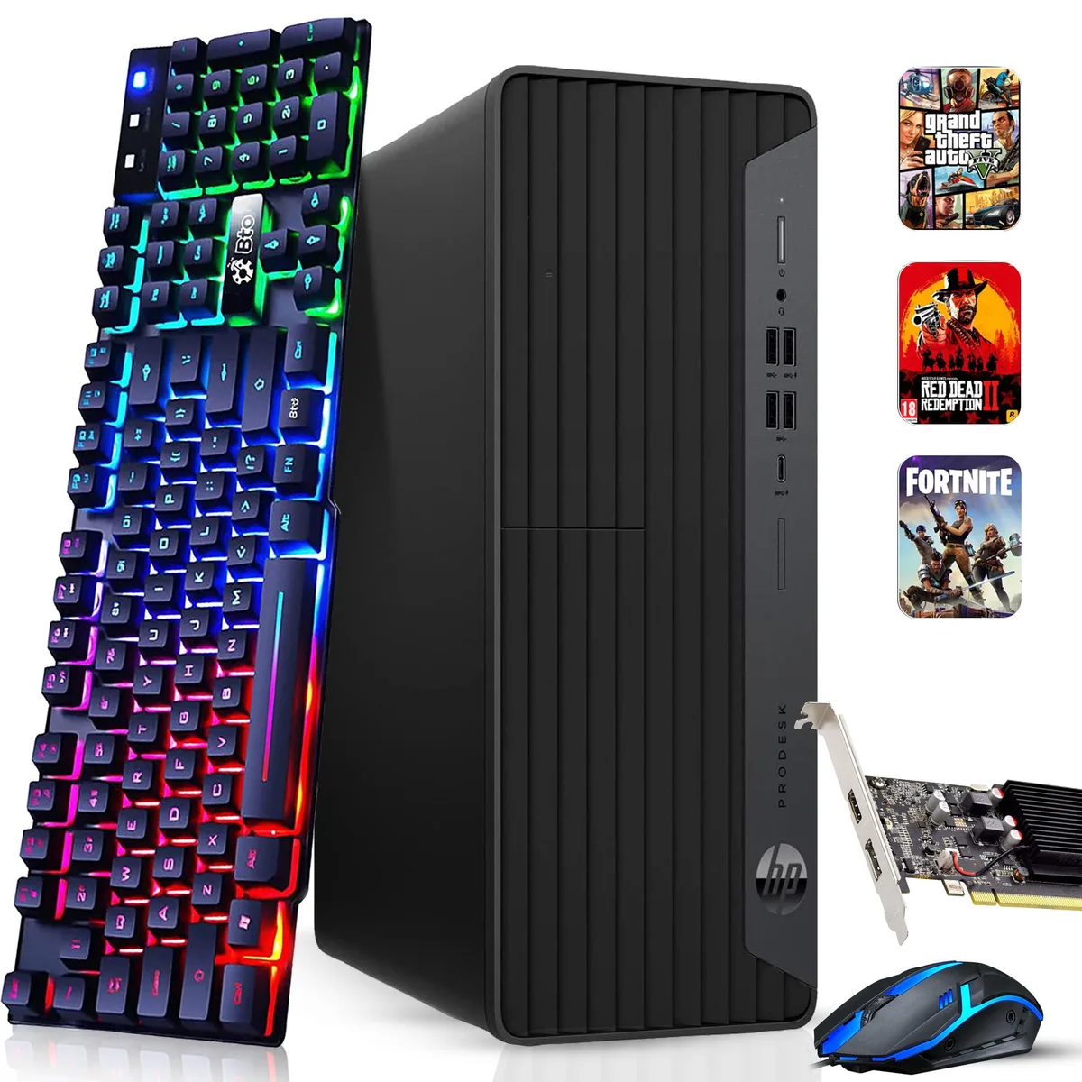 HP HP EliteDesk 800 G6 SFF Gaming PC i5-10500 16GB 1TB NVMe GTX 1050Ti — product photo