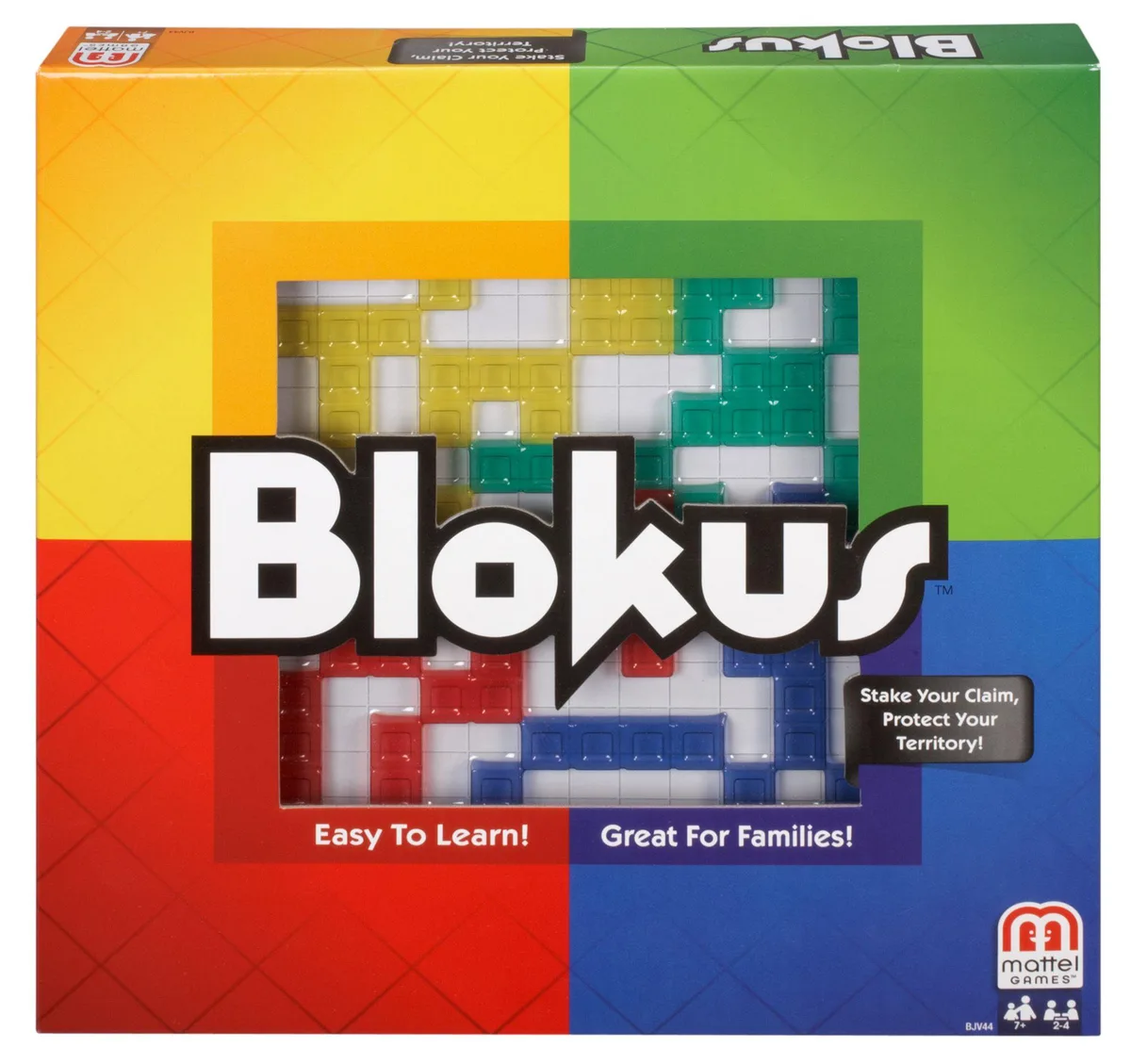 Mattel Mattel Blokus BJV44 Strategy Board Game 21 Pieces — product photo