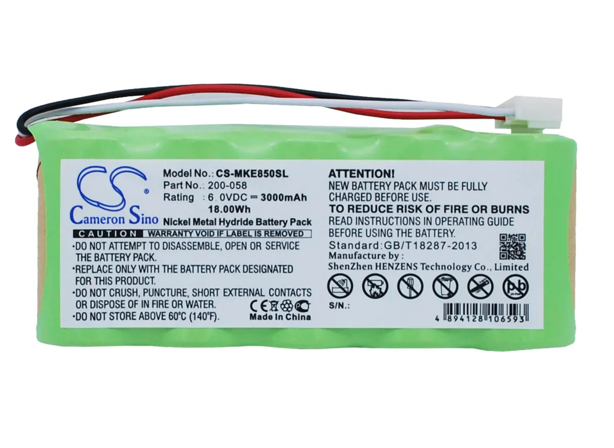 Cameron Sino replacement battery for Magna-Mike 8500 gauge