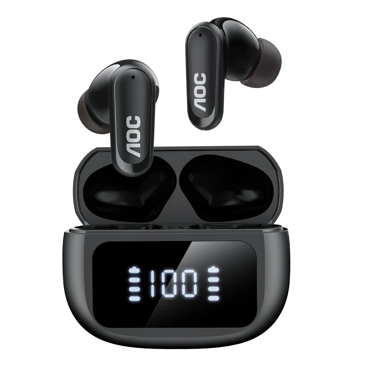  AOC ACT3525 In-Ear Earbuds Bluetooth 5.4 39dB ANC 45H — product photo