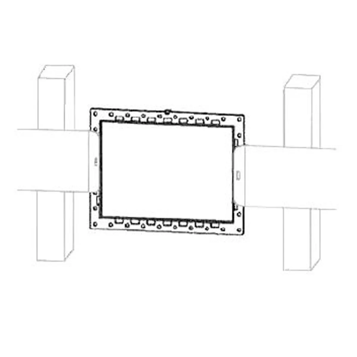 JBL JBL Control 126W in-wall bracket — product photo
