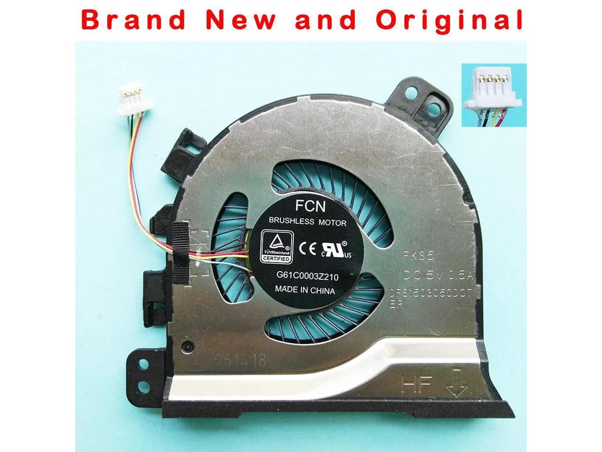 Fans Fans DFS1503050D0T FKS5 DC5V 0.5A cooler radiator cooling fan for Toshiba Tecra X40 X40-E X40-D — product photo