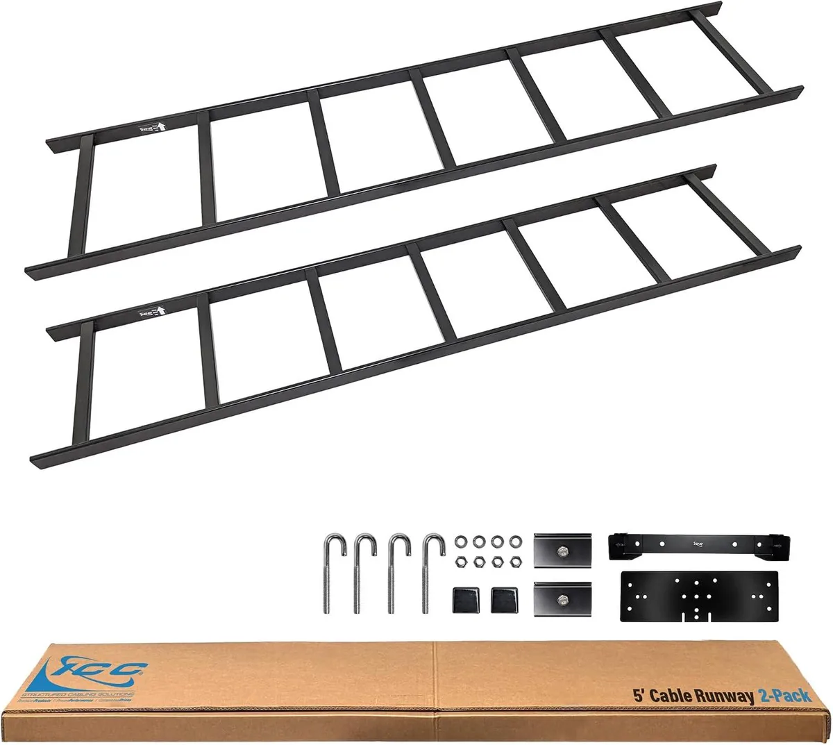 TAURKENAM TAURKENAM Cable Management 5 FT Rack-to-Wall Kit 2 Pack — product photo