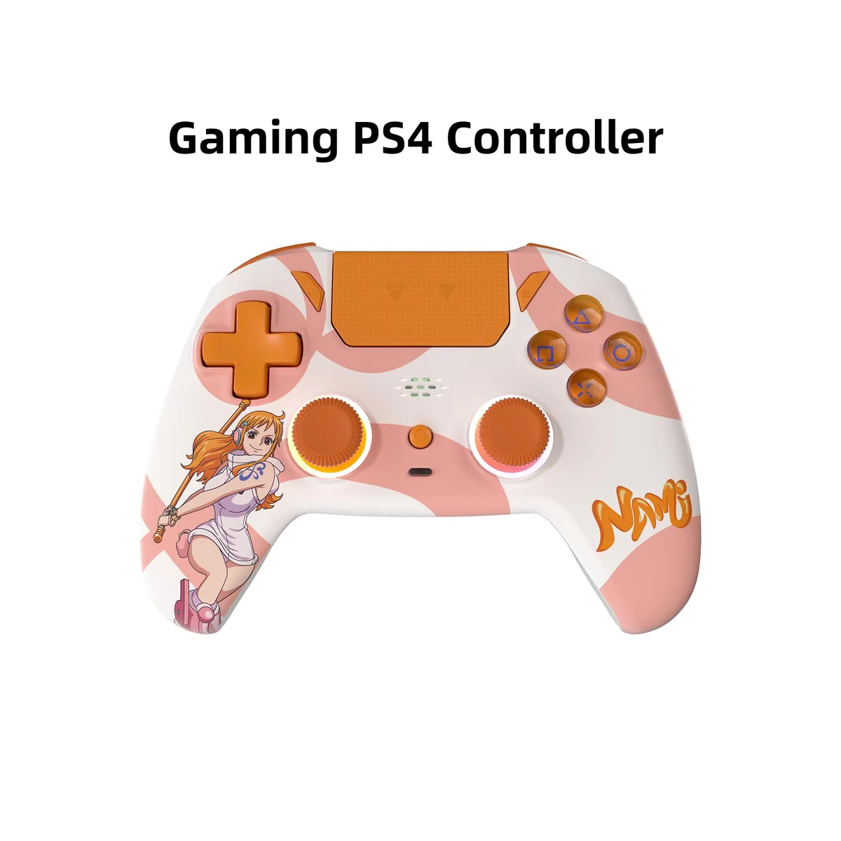 Fantech Fantech WGP14V2 Nami One Piece Edition game controller, Bluetooth 5.3, Hall Effect, 22 buttons, pink — product photo