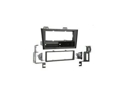 Black plastic single DIN dash kit with storage pocket for 2000-2004 Toyota Avalon