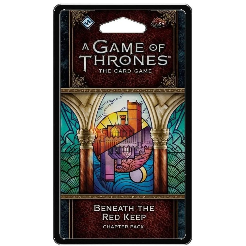 Asmodee North America Asmodee North America A Game of Thrones LCG 2nd Ed: Beneath The Red Keep Expansion Card Game Pack — product photo