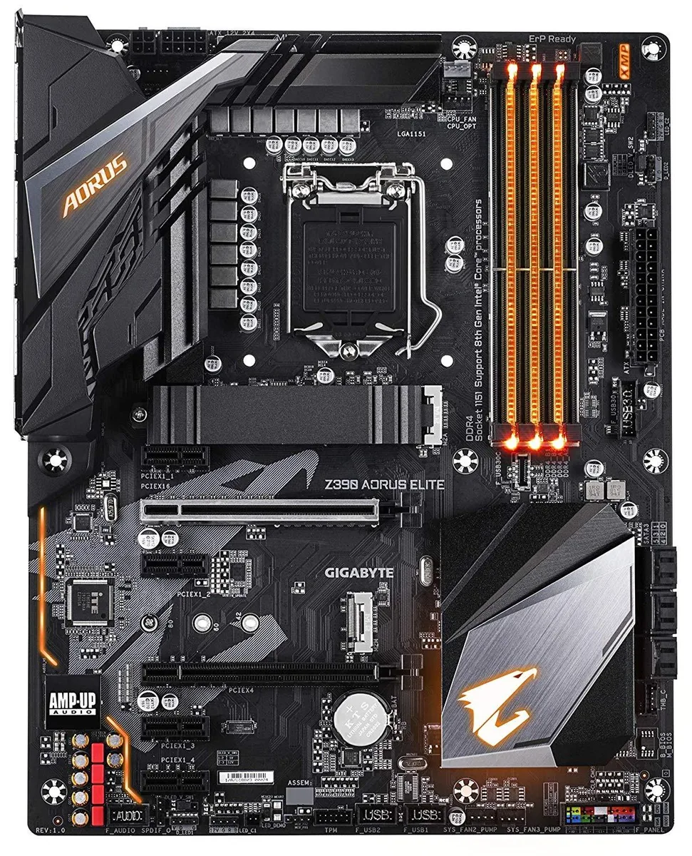 GIGABYTE GIGABYTE Z390 AORUS ELITE Intel motherboard — product photo