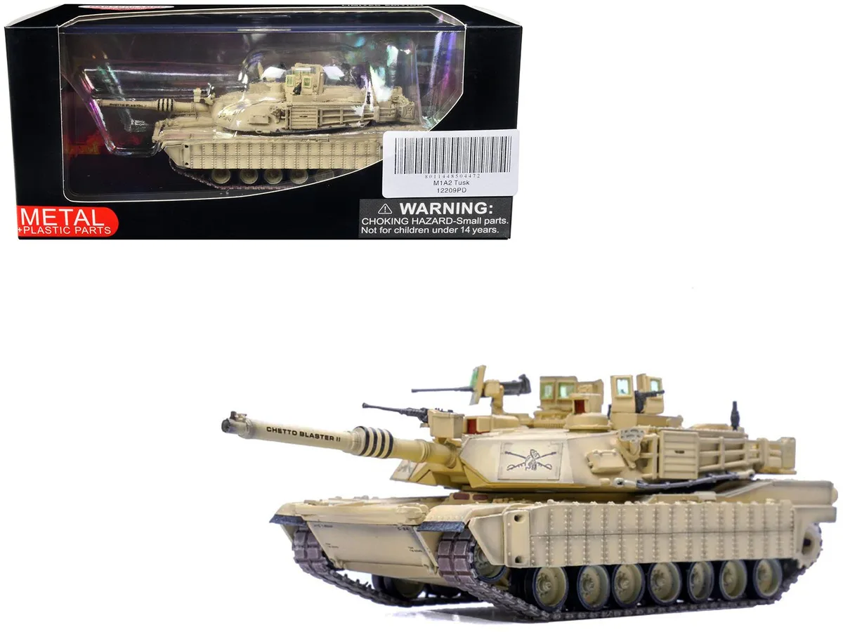 Panzerkampf Panzerkampf M1A2 Abrams TUSK 1/72 Diecast Tank — product photo