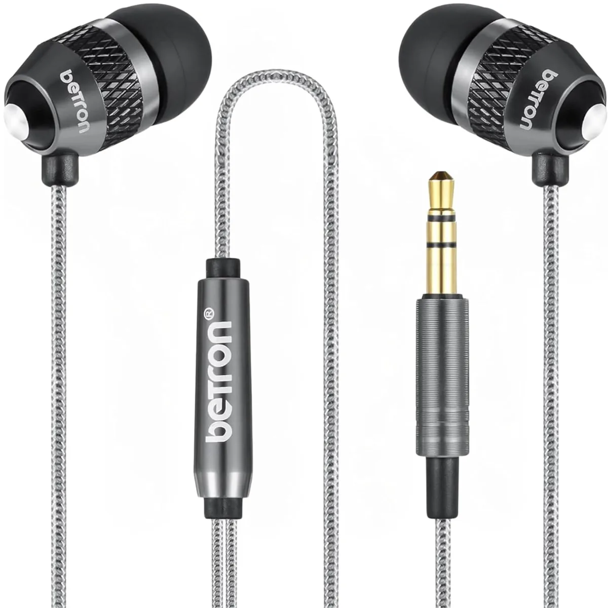 No Sew No Sew Betron B25 In-Ear Headphones Black 3.5mm 16g 112dB 20-20000Hz 1.2m — product photo