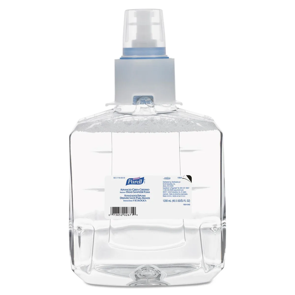 GOJO GOJO 1904-02 PURELL Advanced Green Certified Foam Refill 1200mL Case of 2 — product photo