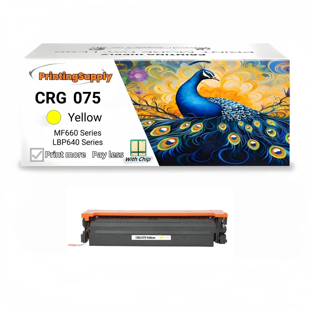 Aster Graphics Inc Aster Graphics Inc 075 Yellow Toner Cartridge 1200 Pages — product photo