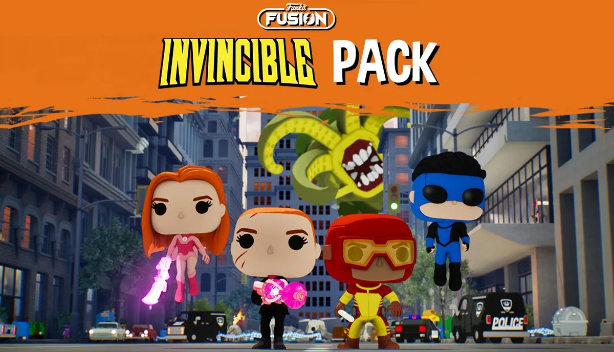1010 Games Ltd 1010 Games Ltd 82432 Funko Fusion Invincible Pack DLC downloadable game — product photo
