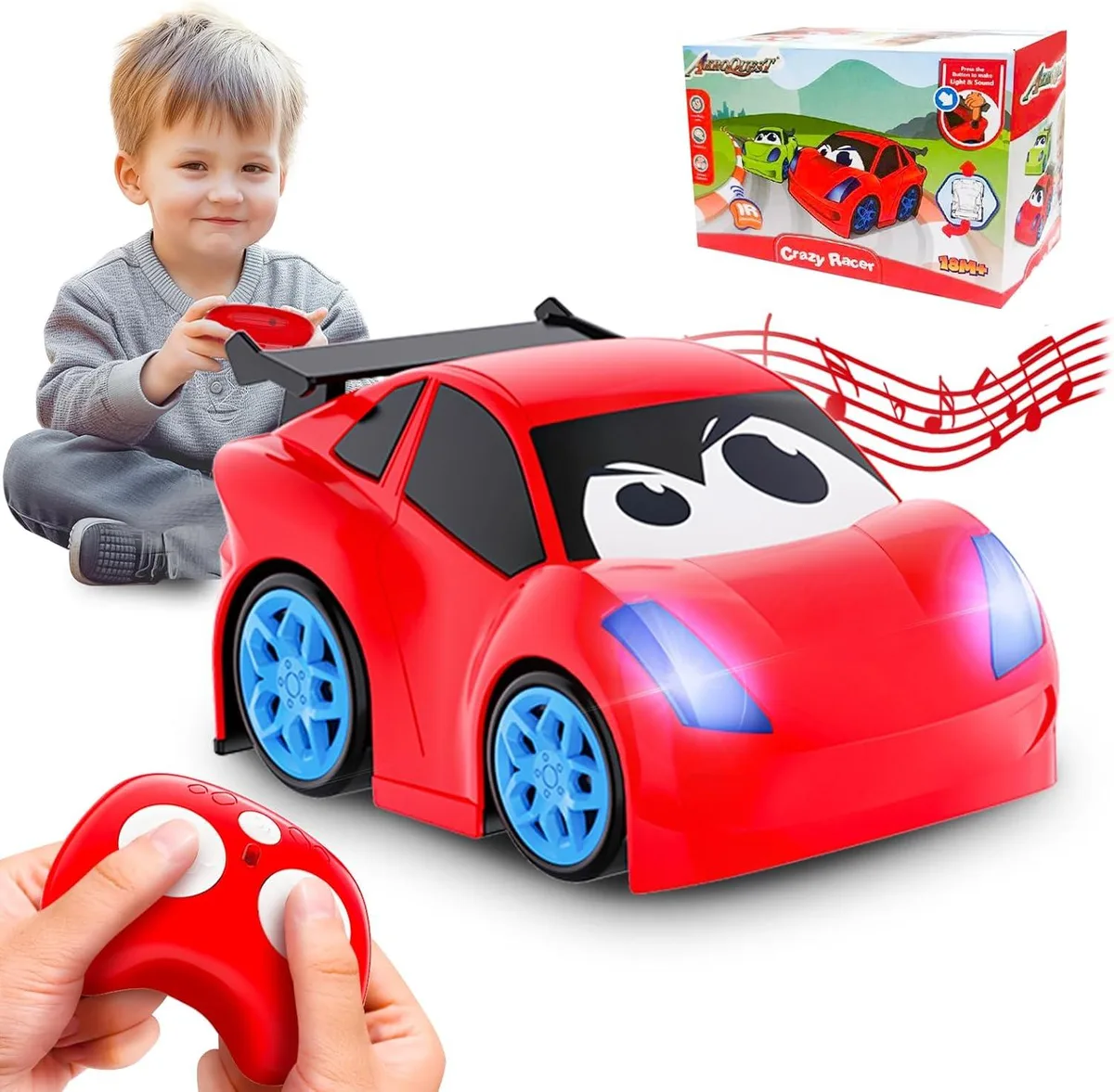 usbroway usbroway 2.4 GHz RC Car with Lights and Sounds Toy — product photo