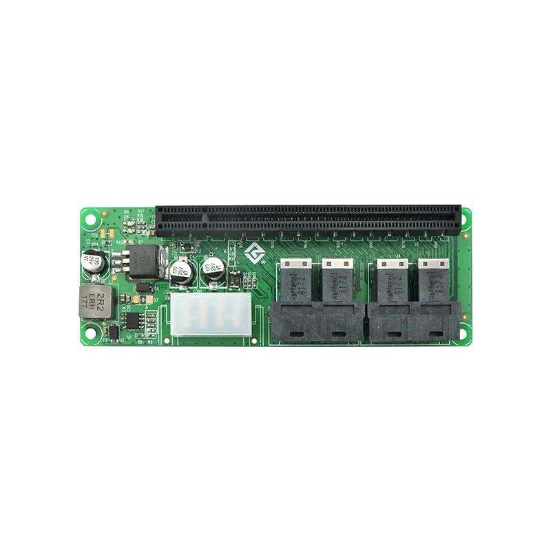 eshinreal eshinreal 4 Port SFF-8643 PCIe 3.0 x16 Adapter Card — product photo