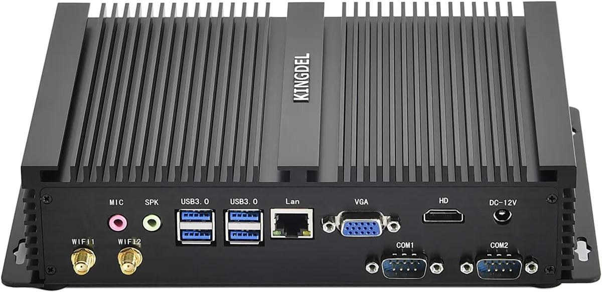 BFKK BFKK Mini PC Intel i7-8565U 16GB 512GB NVMe Fanless Barebone — product photo