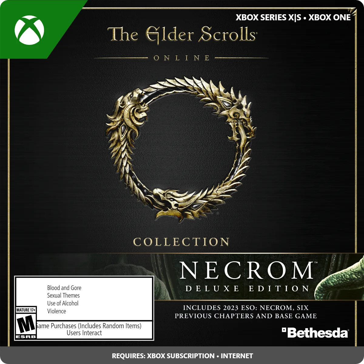 Bethesda Softworks Bethesda Softworks G7Q-00201 The Elder Scrolls Online Deluxe Collection: Necrom downloadable game — product photo