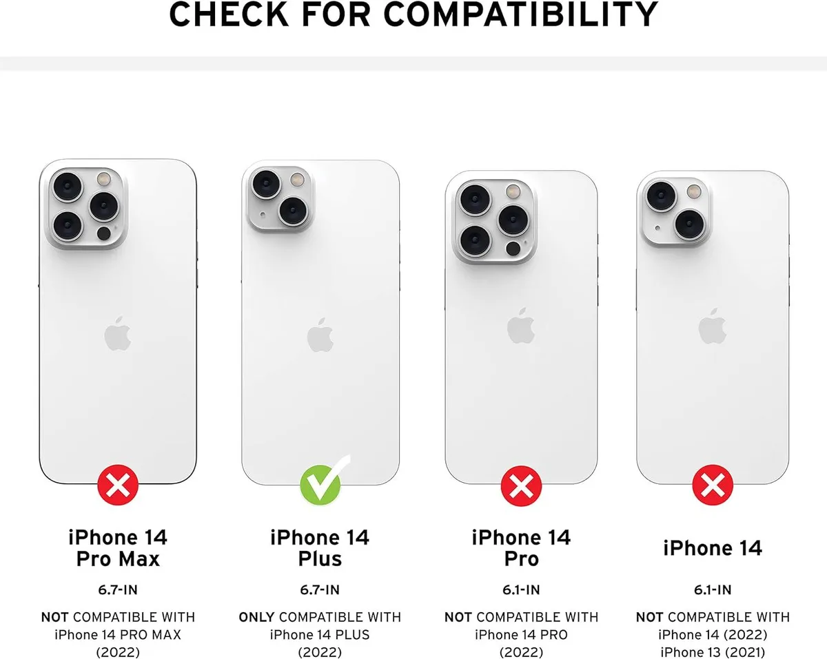 Urban Armor Gear, Inc. Urban Armor Gear Essential Armor MagSafe Case iPhone 14 Plus Black — product photo