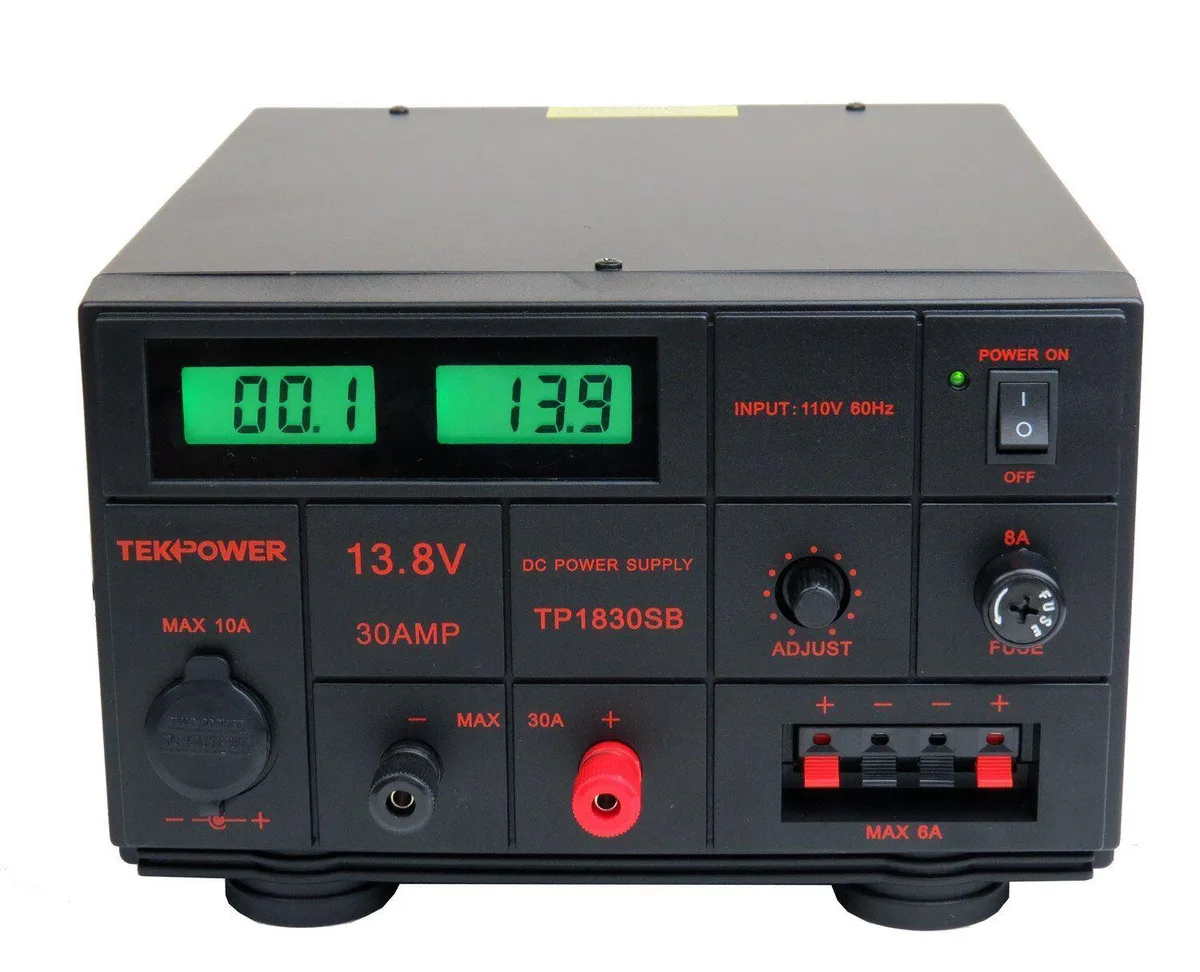Tekpower TekPower TP1830SB 1.5-15V 30A Adjustable DC Power Supply — product photo