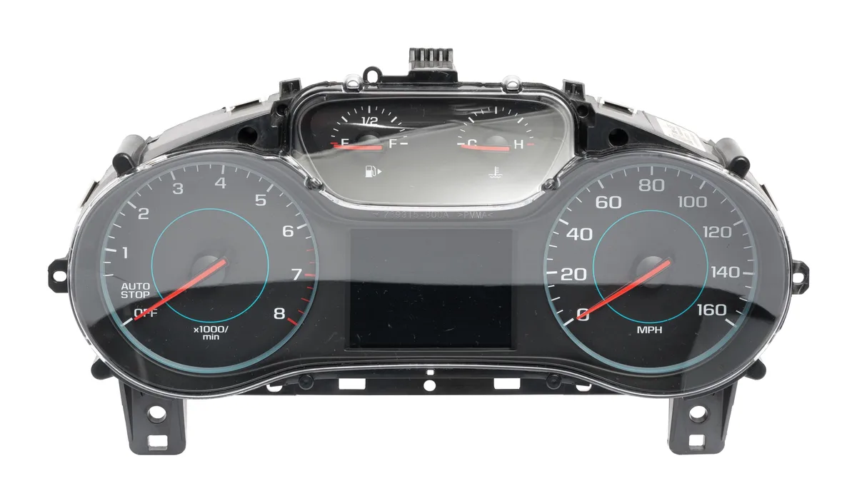 1 Factory Radio 1 Factory Radio 3908-4636 Speedometer Gauge Cluster 2017-2018 Chevrolet Cruze — product photo