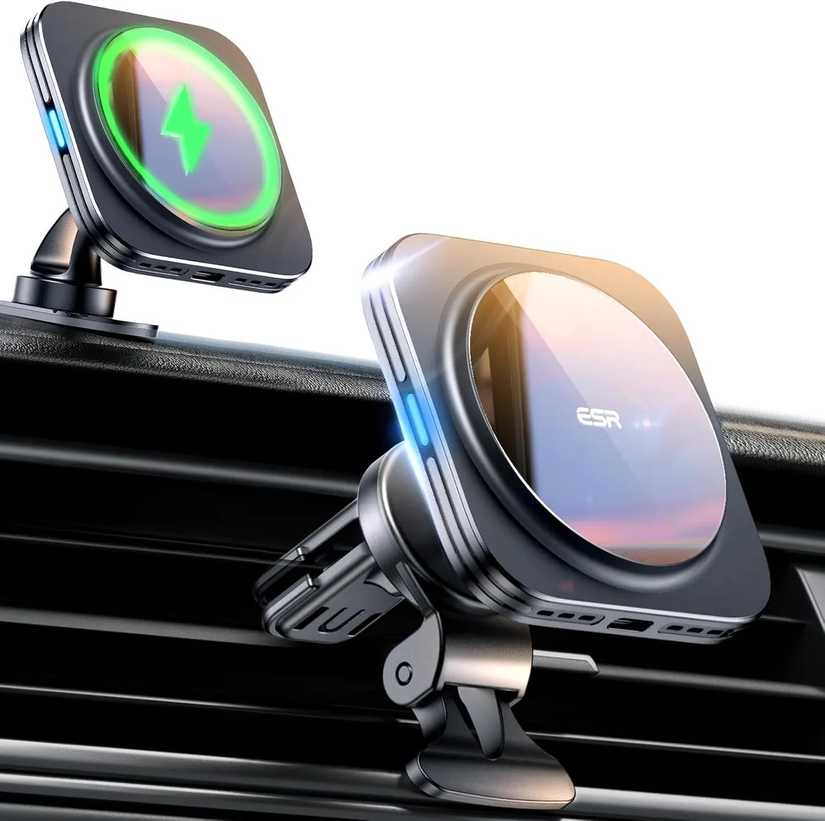 Hamzan Hamzan 15W MagSafe Car Charger Vent Dashboard Mount 1600g — product photo