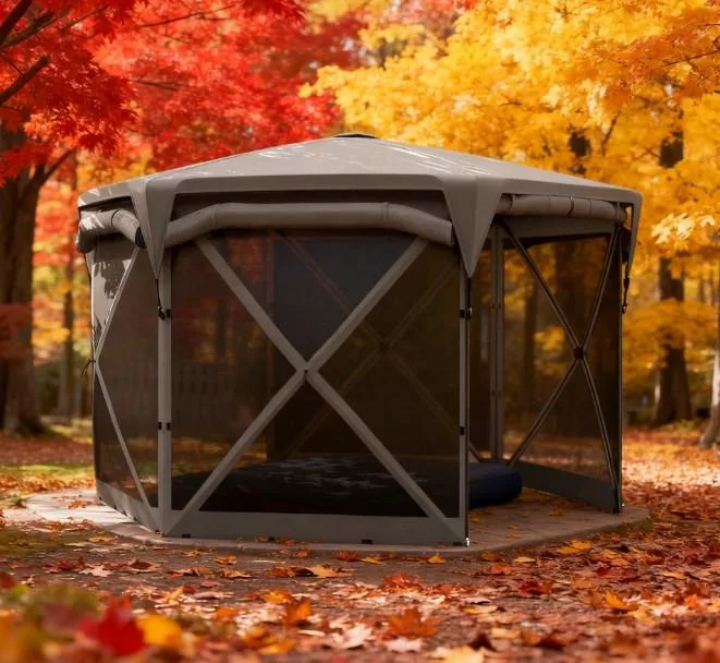 Bullride Bullride Premium Gazebo Dark Gray 118.1" x 135.8 — product photo