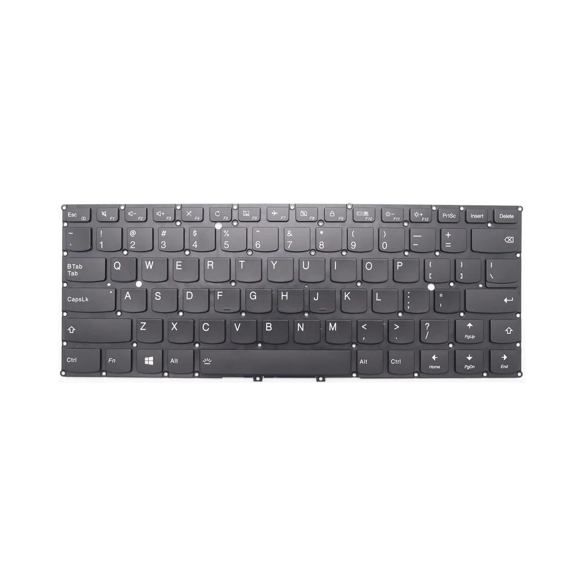 Bipra Bipra Keyboard for Lenovo Yoga 910-13ikb Yoga 5 Pro US Backlit Black — product photo