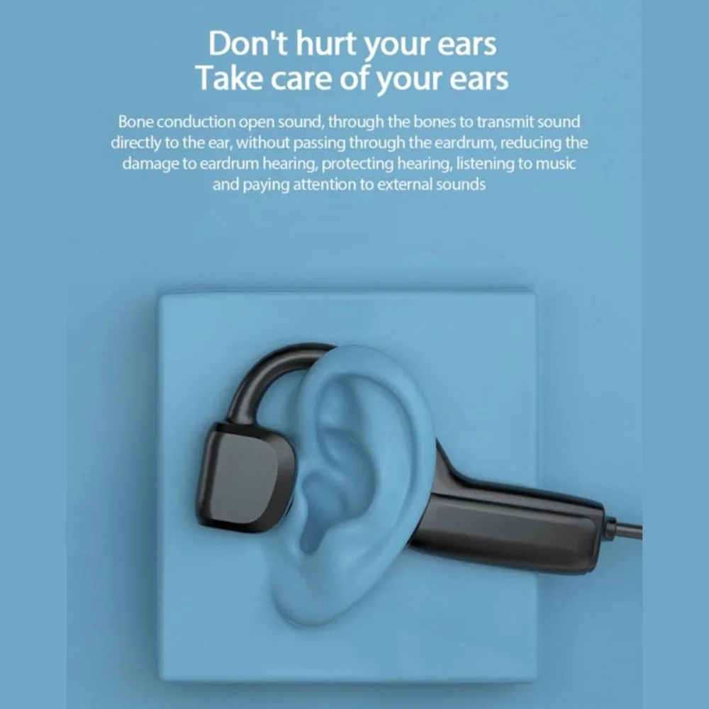 Ruth's sister Ruth's sister Open-Ear Bone Conduction Bluetooth Headset ABS Frame 5.1 10m 33ft — product photo