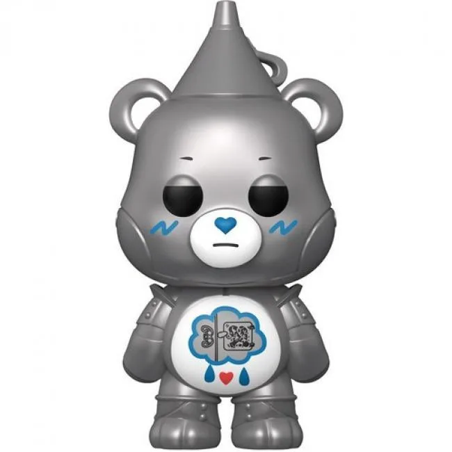Vinyl Grumpy Bear as Wicked Tin Man figure, 4.9 inches tall