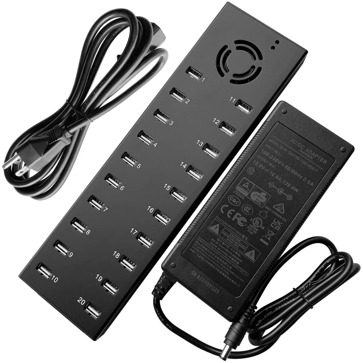 Avantalk Avantalk 20 Port USB 2.0 Hub 2 in 1 Accessory — product photo