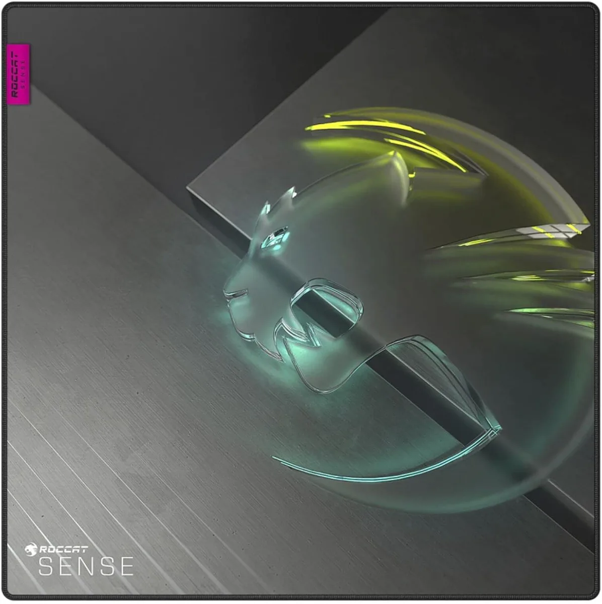 ROCCAT ROCCAT Sense Icon Square Mouse Pad Medium 450 x 450 x 3mm Black — product photo