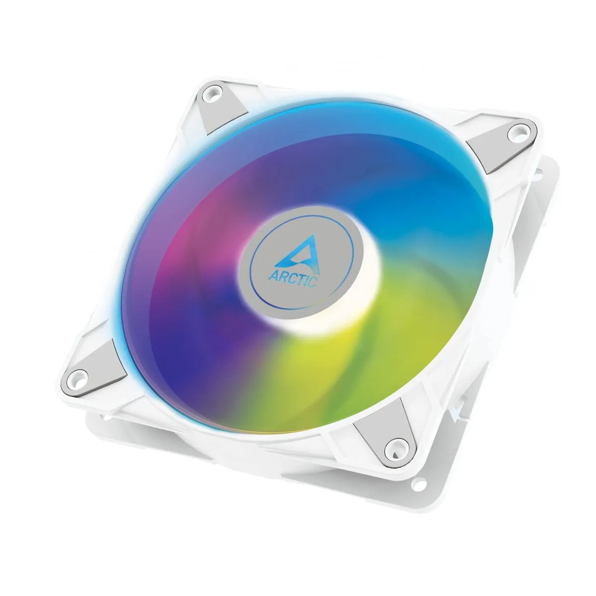 ARCTIC COOLING ARCTIC COOLING P12 120 mm PWM A-RGB case fan, 0-2000 RPM, white — product photo