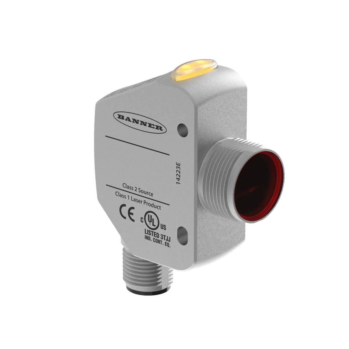 Banner Banner Q4XTKLAF300-Q8 Laser Photoelectric Sensor 300 mm — product photo