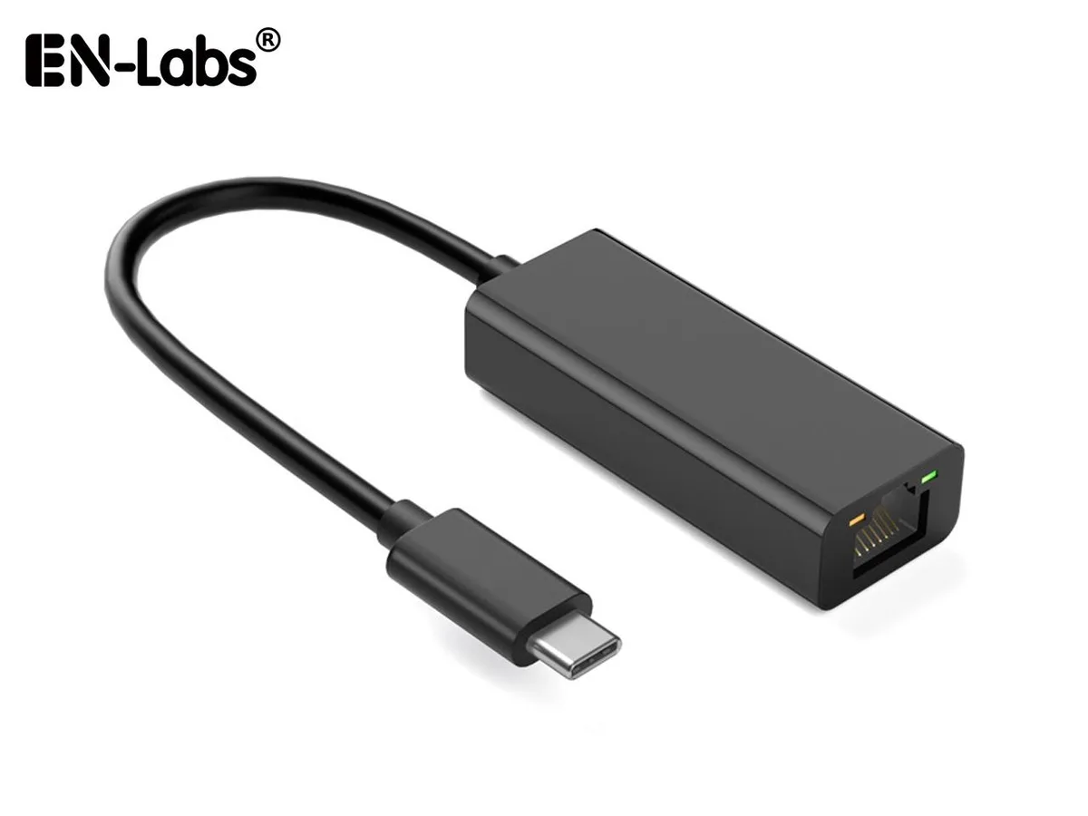EN-Labs EN-Labs CU2RJ45FAST USB-C to 10/100 Mbps Ethernet Adapter — product photo