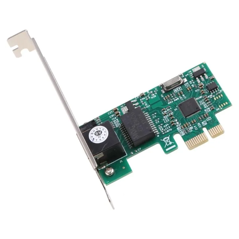 YINGHUA YINGHUA PCI-E Gigabit Ethernet Adapter (green) — product photo