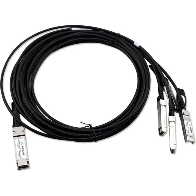 Axiom Axiom 100GBase-CR4 QSFP28 to 4 SFP28 Passive DAC 2m — product photo