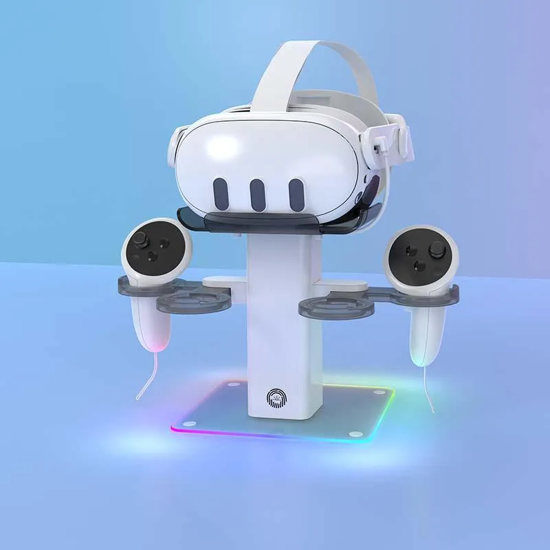 SOVAWIN SOVAWIN VR Accessory Charging Stand White 180° Rotatable RGB — product photo