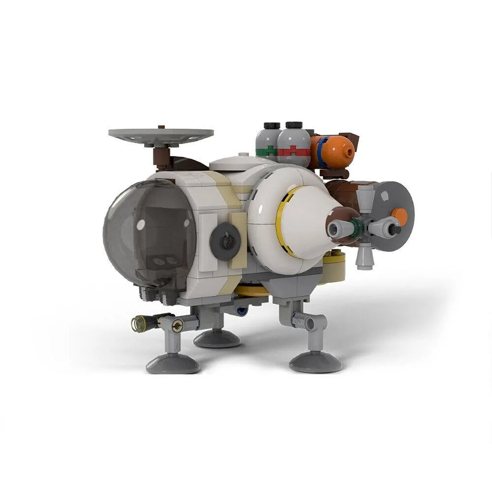 ZITIANYOUBUILD ZITIANYOUBUILD MOC-54631 Hearthian Ship with Cockpit 243 Pieces — product photo