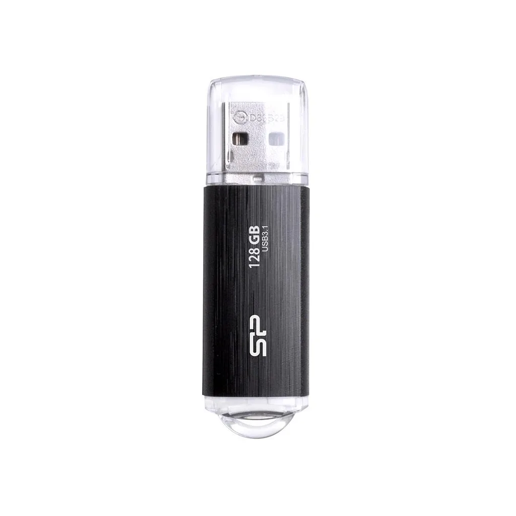 Silicon Power Silicon Power Blaze B02 128GB USB 3.1 Flash Drive Black — product photo