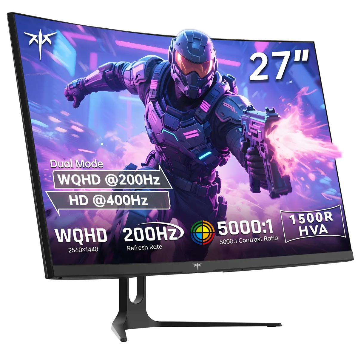 KTC KTC H27S5 27" 1440p 200Hz Curved Gaming Monitor — product photo