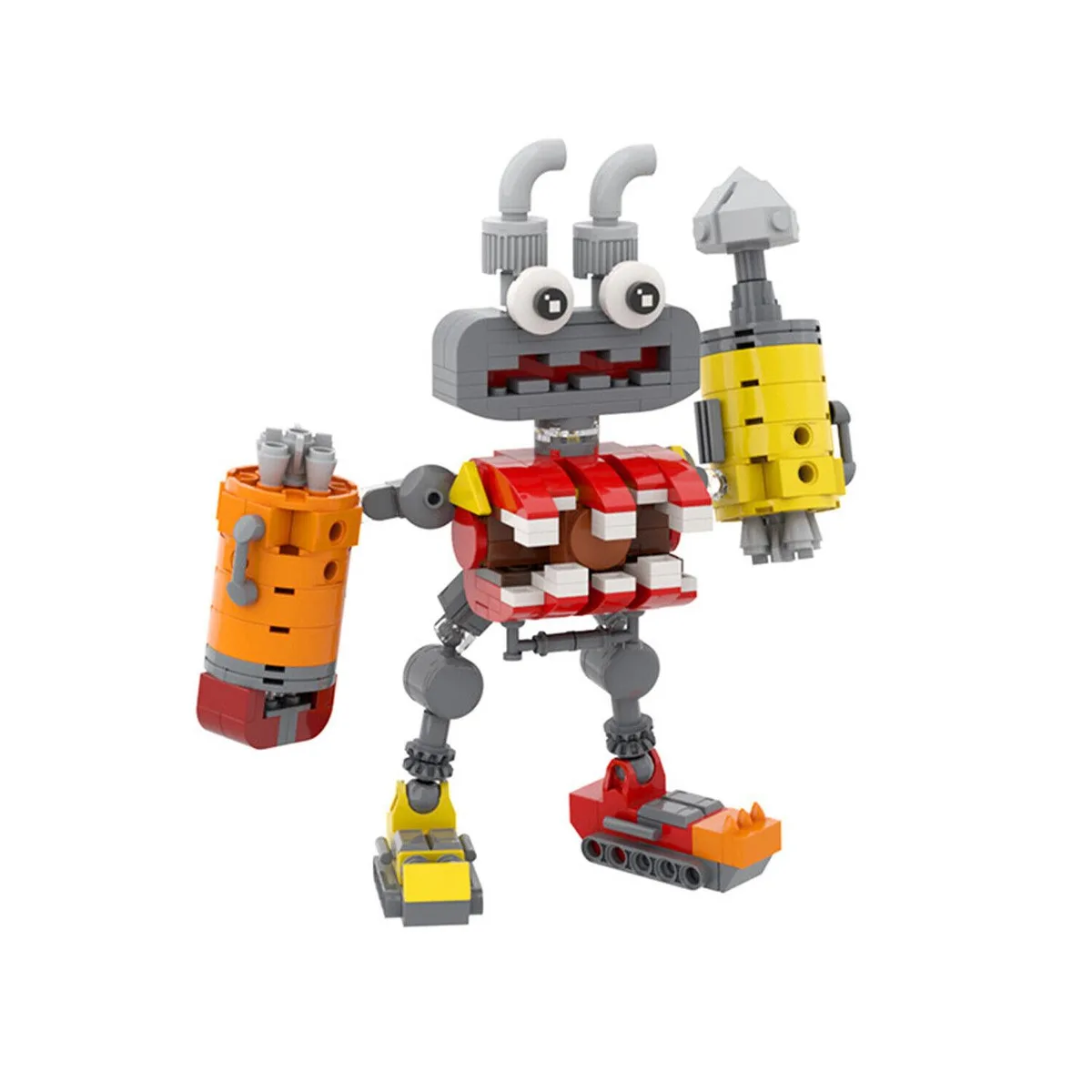 ZITIANYOUBUILD ZITIANYOUBUILD Large Red Robot Monster 303 Pieces MOC — product photo