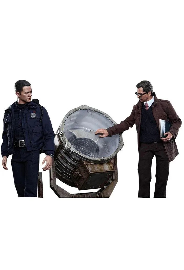 Hot Toys Hot Toys MMS275 The Dark Knight Rises John Blake Jim Gordon Bat-Signal Action Figure — product photo