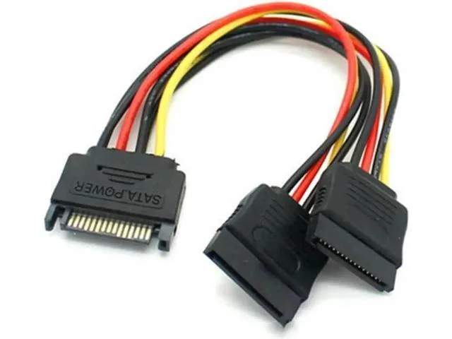 Manw Manw 7 Inch 15 Pin SATA Power Y Splitter Cable — product photo