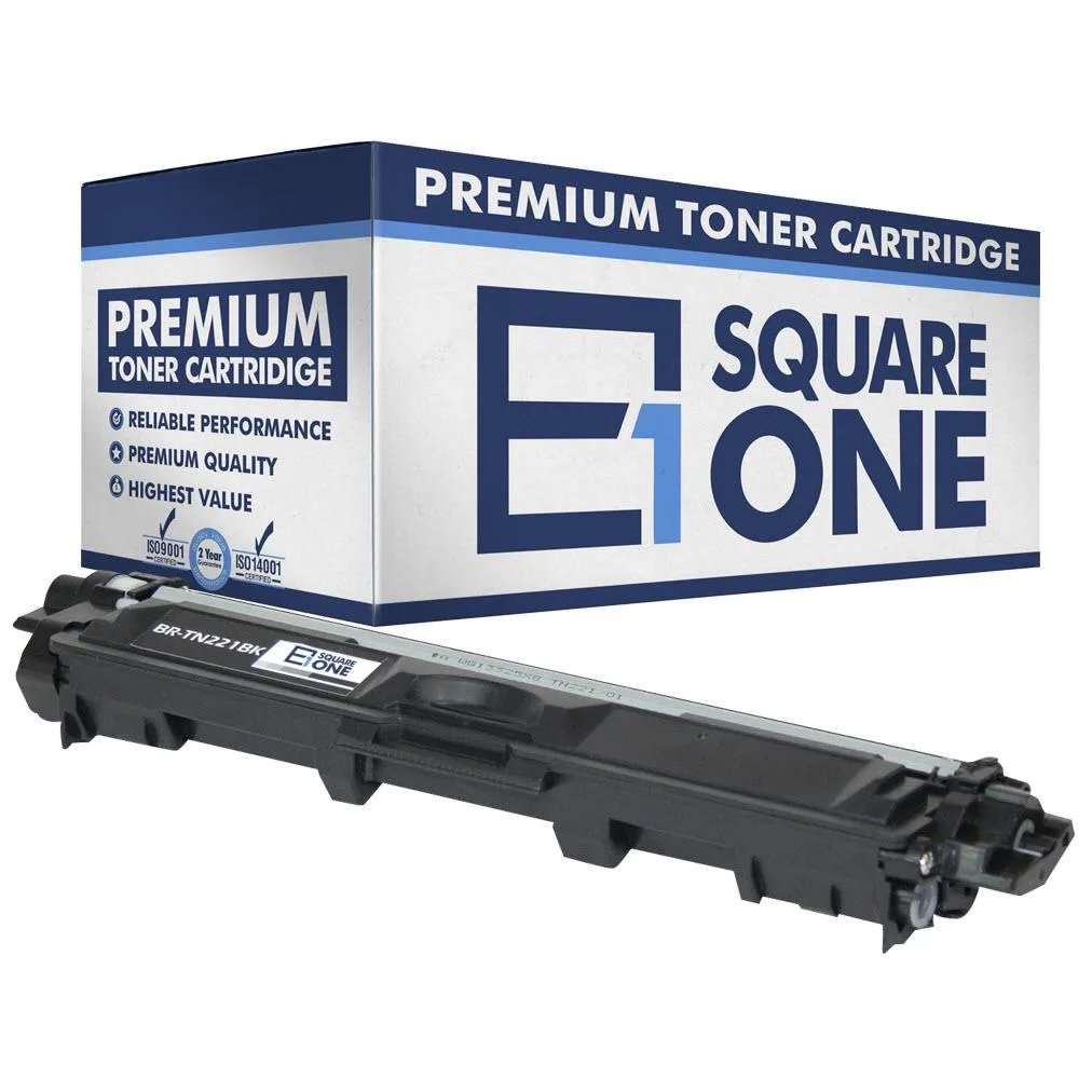 eSquareOne eSquareOne S1-BR-TN221BK-B1 toner cartridge black 1-pack 2500 pages — product photo