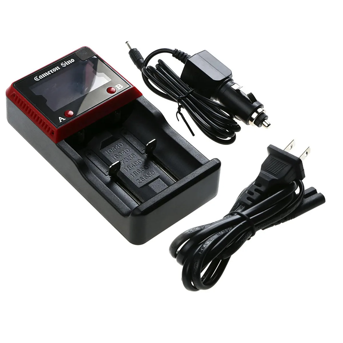 Cameron &amp; Co Cameron &amp; Co DS-DF-MDH5A Battery Charger 10440-26650 AA AAA Black — product photo