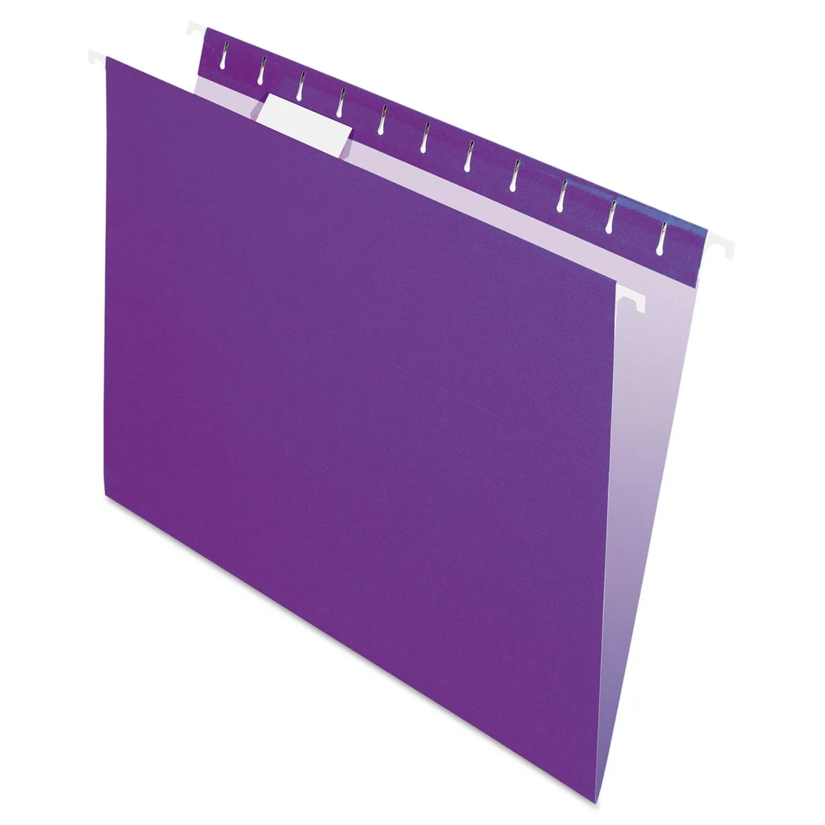 Pendaflex Essentials Pendaflex Essentials 81611 Violet Hanging Folders 1/5 Tab Letter 11 pt 25/Box accessory — product photo